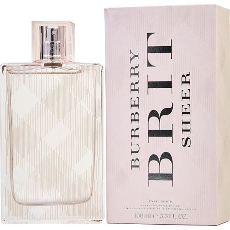 burberry brit sheer 100ml edp|brit sheer perfume walmart.